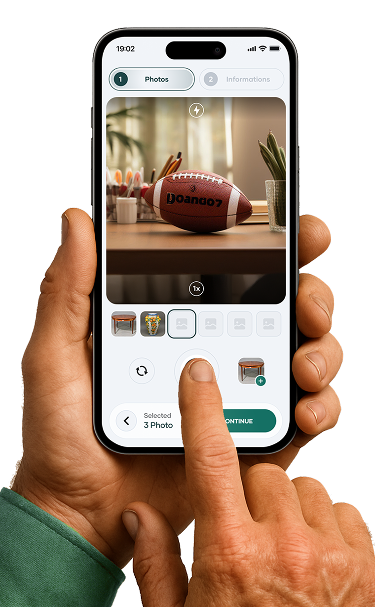 Buy & Sell Easily - List items and join auctions instantly